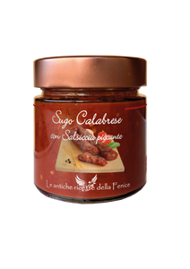 Sugo Calabrese con Salsiccia Piccante, Sale Rosa dell’Himalaya e Pepe Nero Sarawak