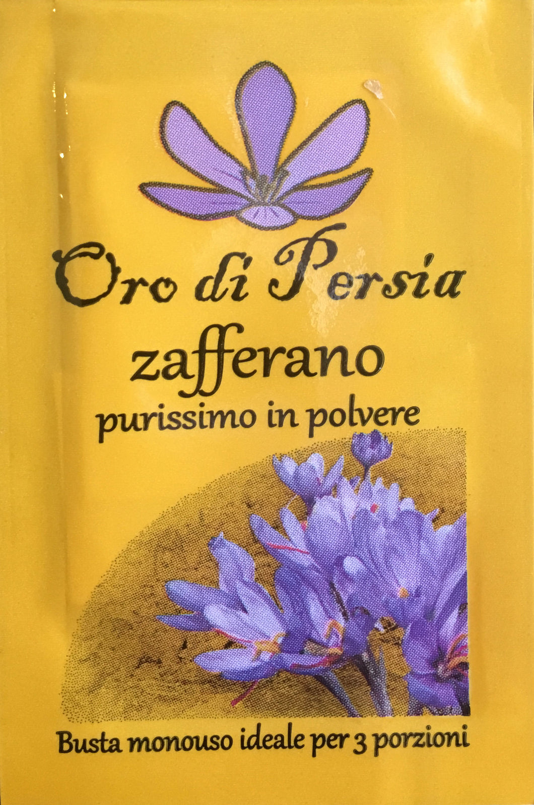 Zafferano qualità Sargol in Polvere in Bustina